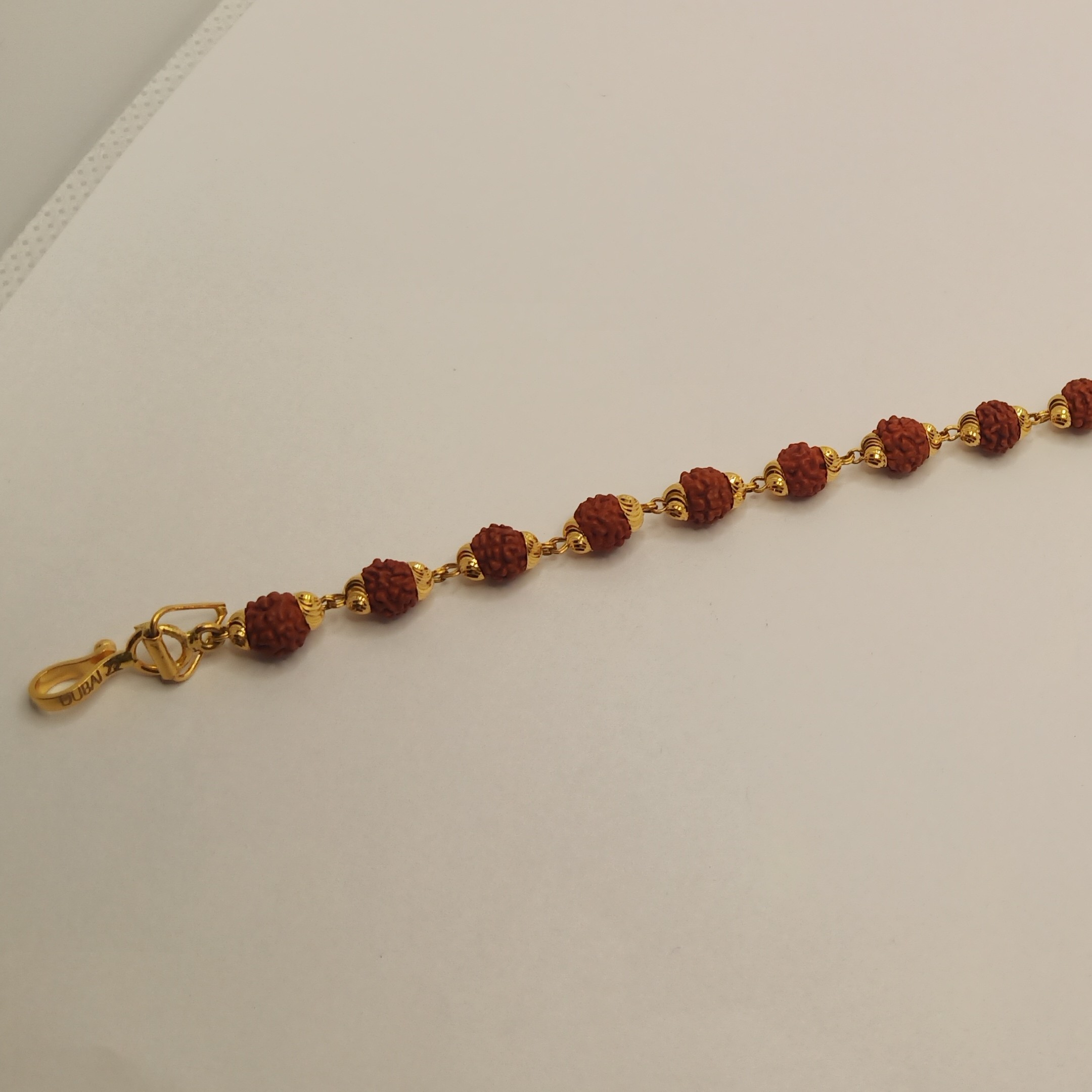 916 gold fancy rudraksh lucky