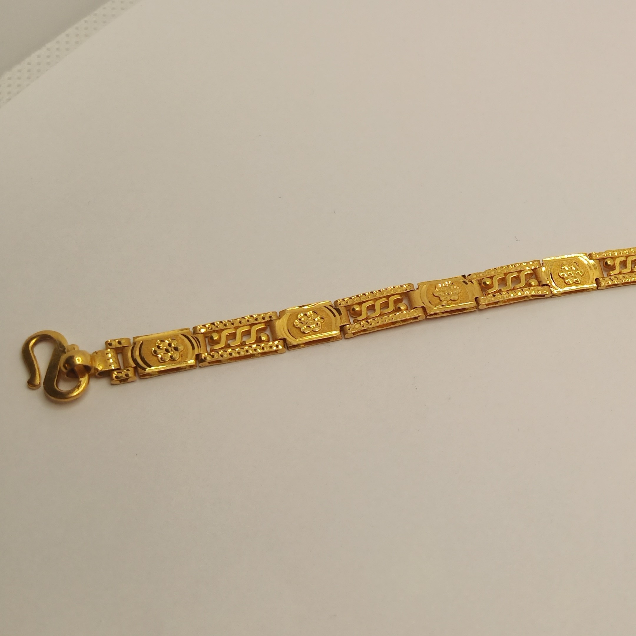 22K Yellow Gold Lucky For Men