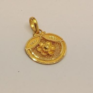 22k gold  pendant