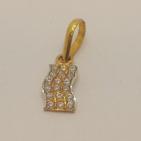 22k gold fancy pendant