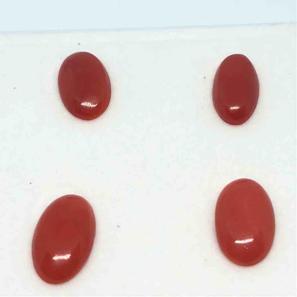 3ct Oval Red Red-Coral-Mungaa
