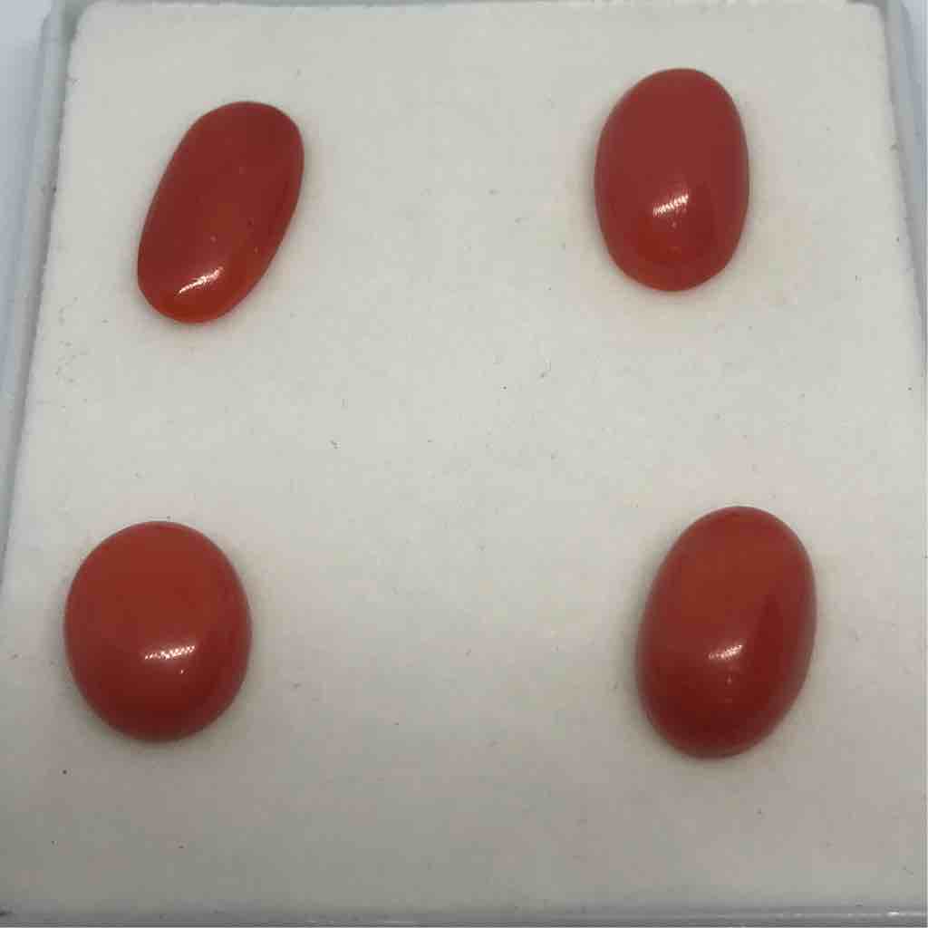 6ct Oval Red Red-Coral-Mungaa
