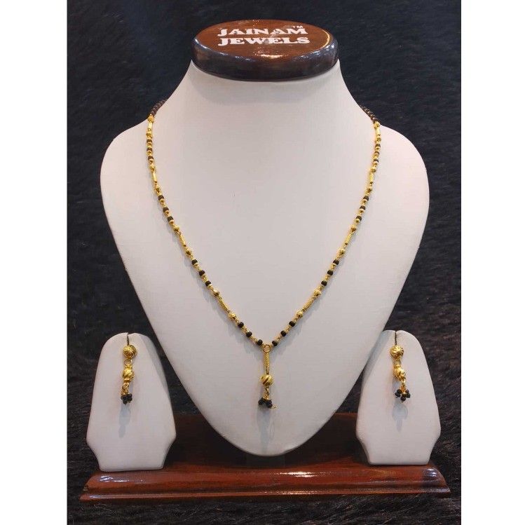1 gram  designed short mangalsutra