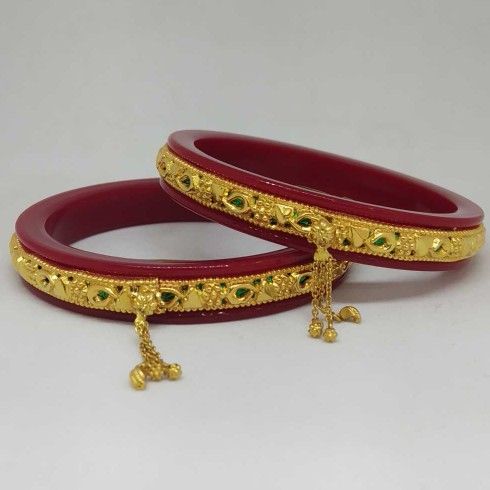 22 KT GOLD DESIGNED RAS CHUDI