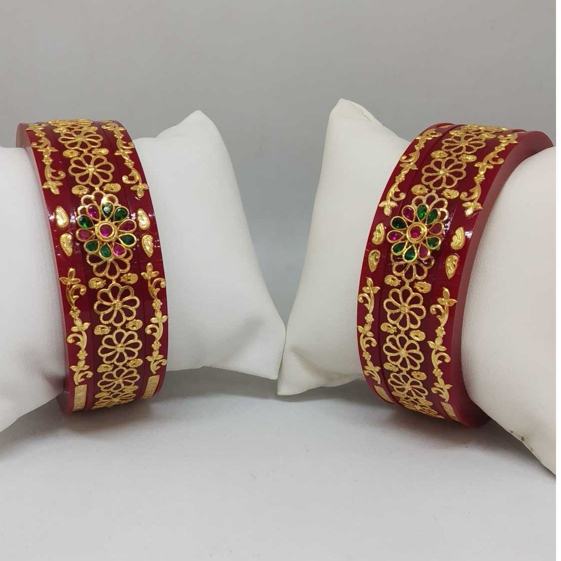 22 KT GOLD PRINTED DESIGNED RAS PATLA