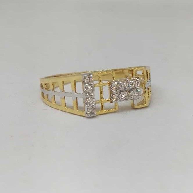 Real diamond branded gents ring
