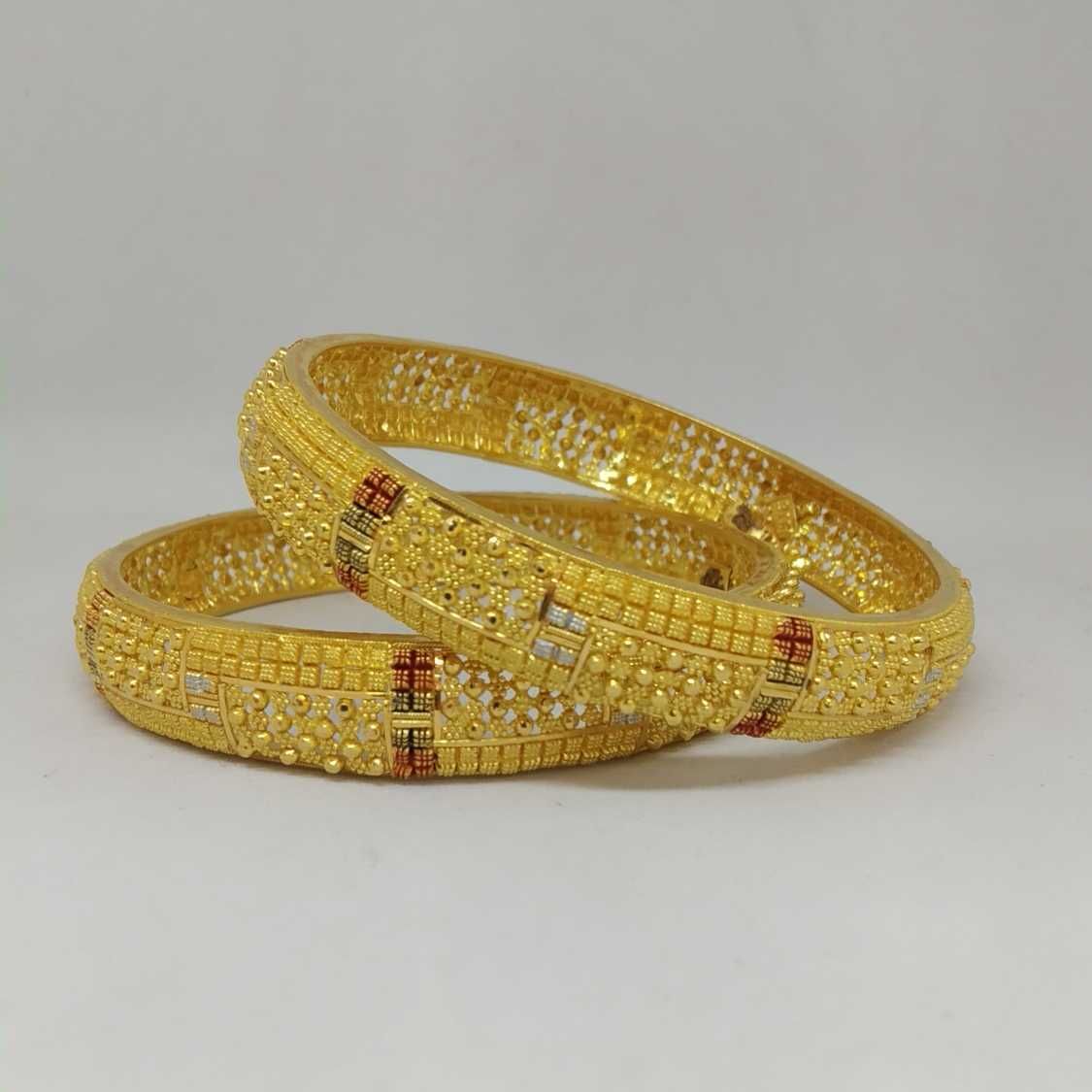 22 KT GOLD CULCUTTI BANGLE