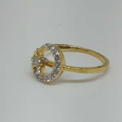 Real diamond branded ladies ring