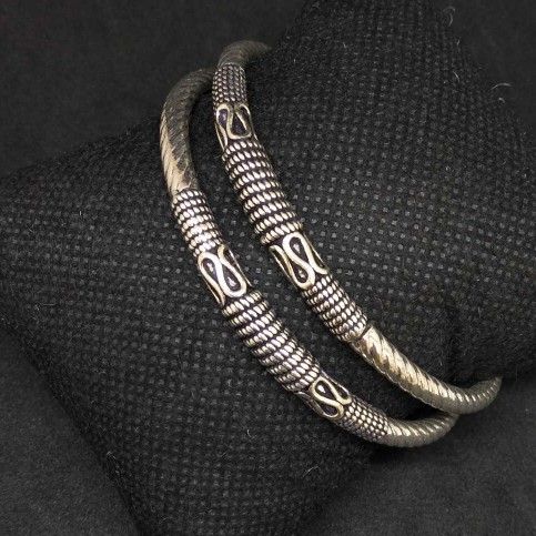 925 sterling silver oxides ladies bracelet