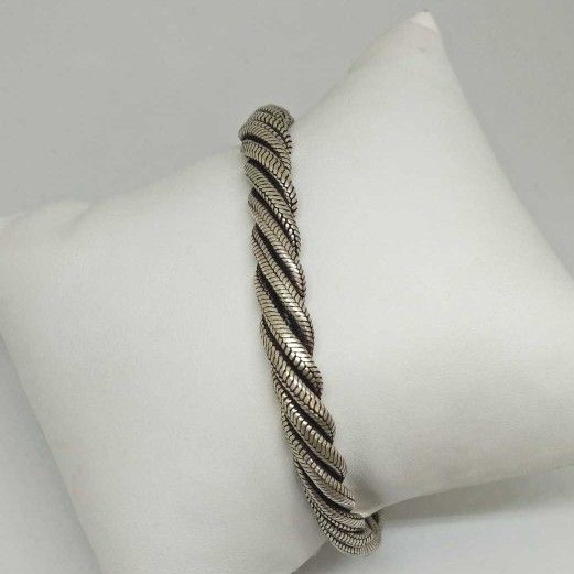 925 Sterling Silver Oxides Casual Gents Bracelet