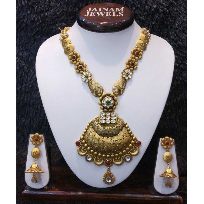 22kt gold bridal antique set
