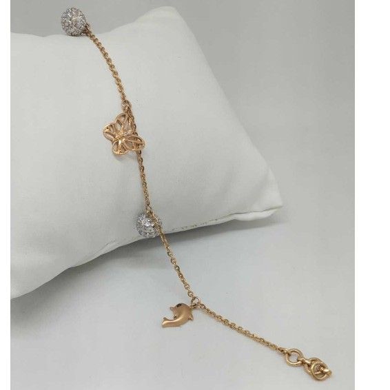 18 KT Rose Gold Bracelet