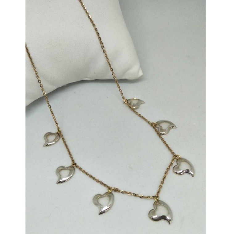 18 kt rose gold pendant chain
