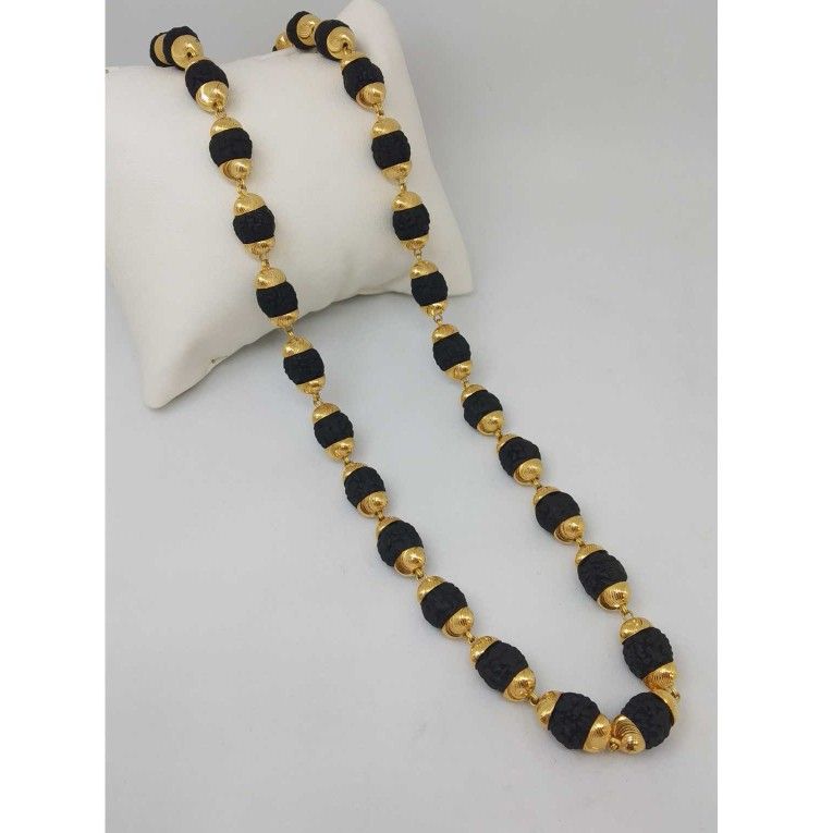 22 KT Gold Rudraksha Mala