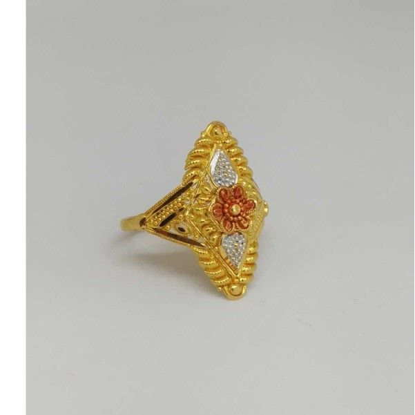 22 Kt Gold Ladies Branded Ring
