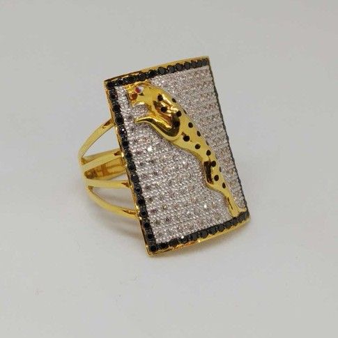 22 kt gold gents branded rings.