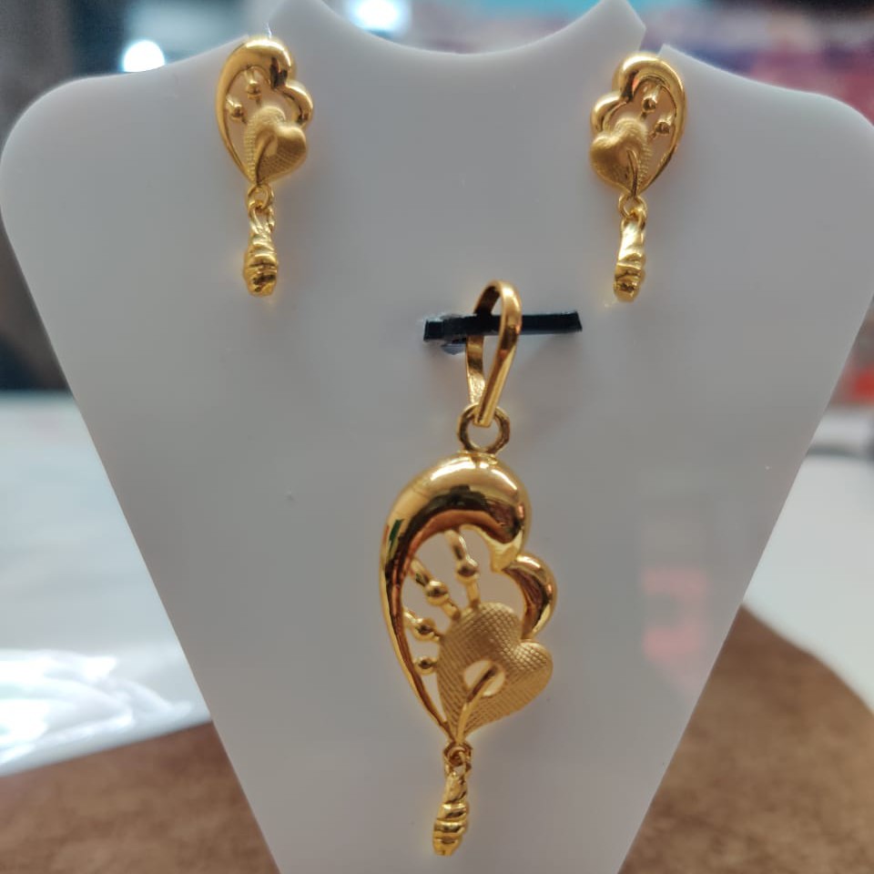 fancy casting 1 kadi pendant set