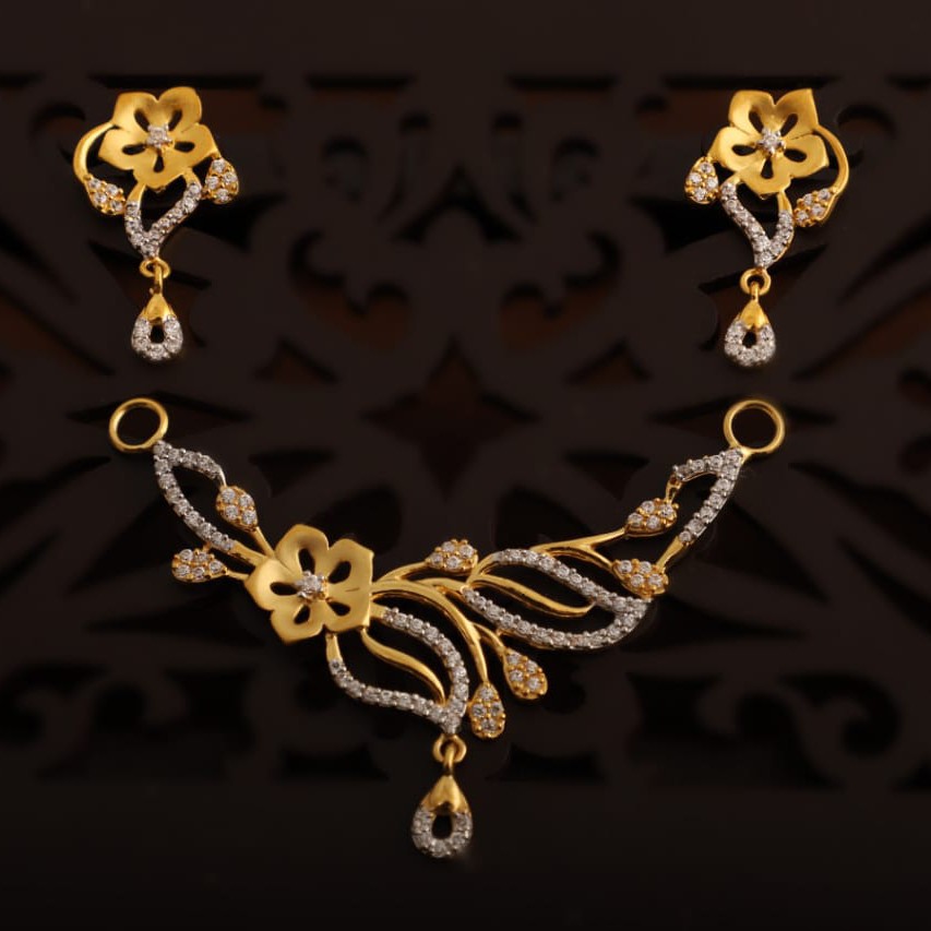 Flower casting m.s pendant