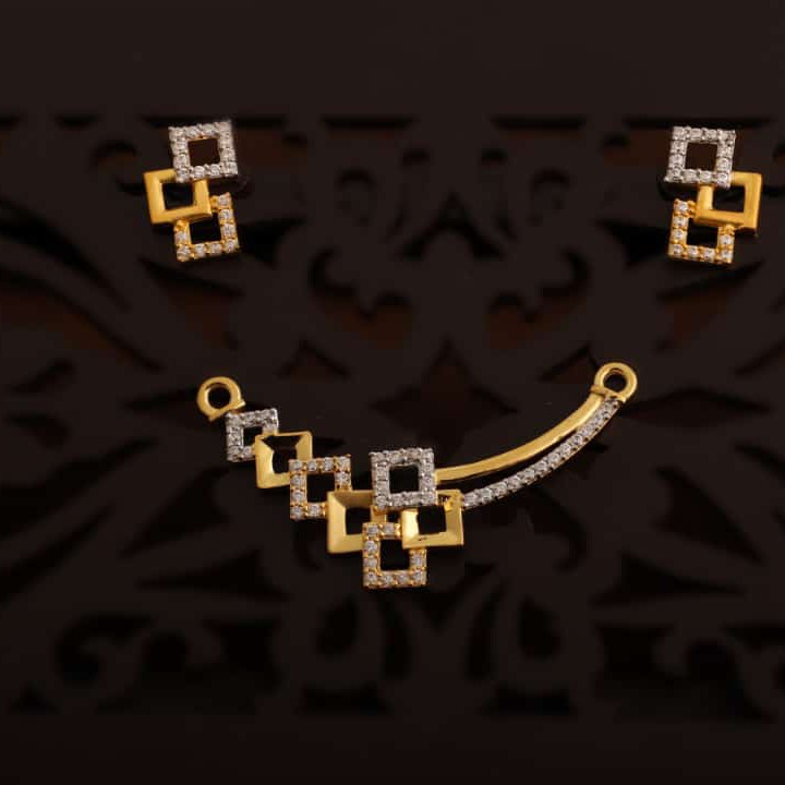 unique m.s pendant set