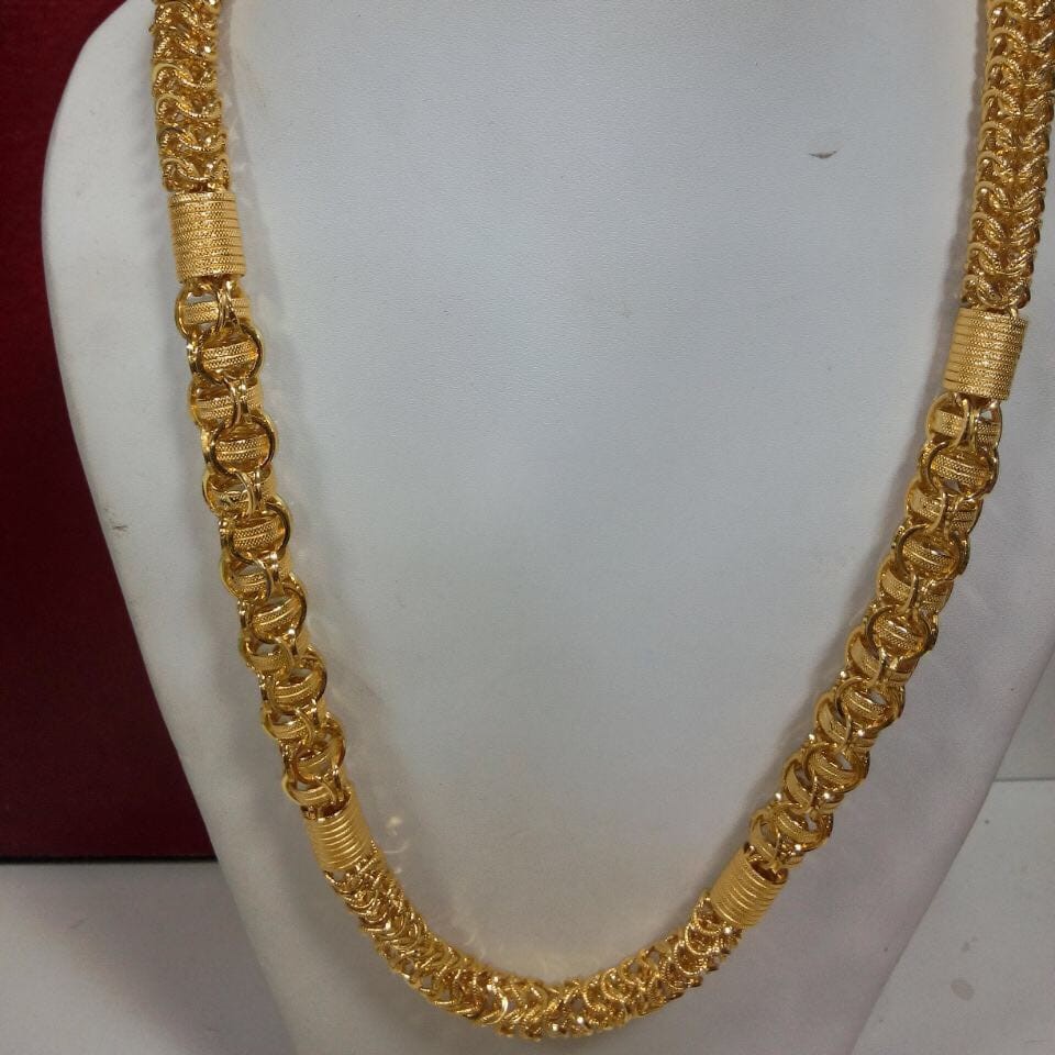 22 kt gold holo chain