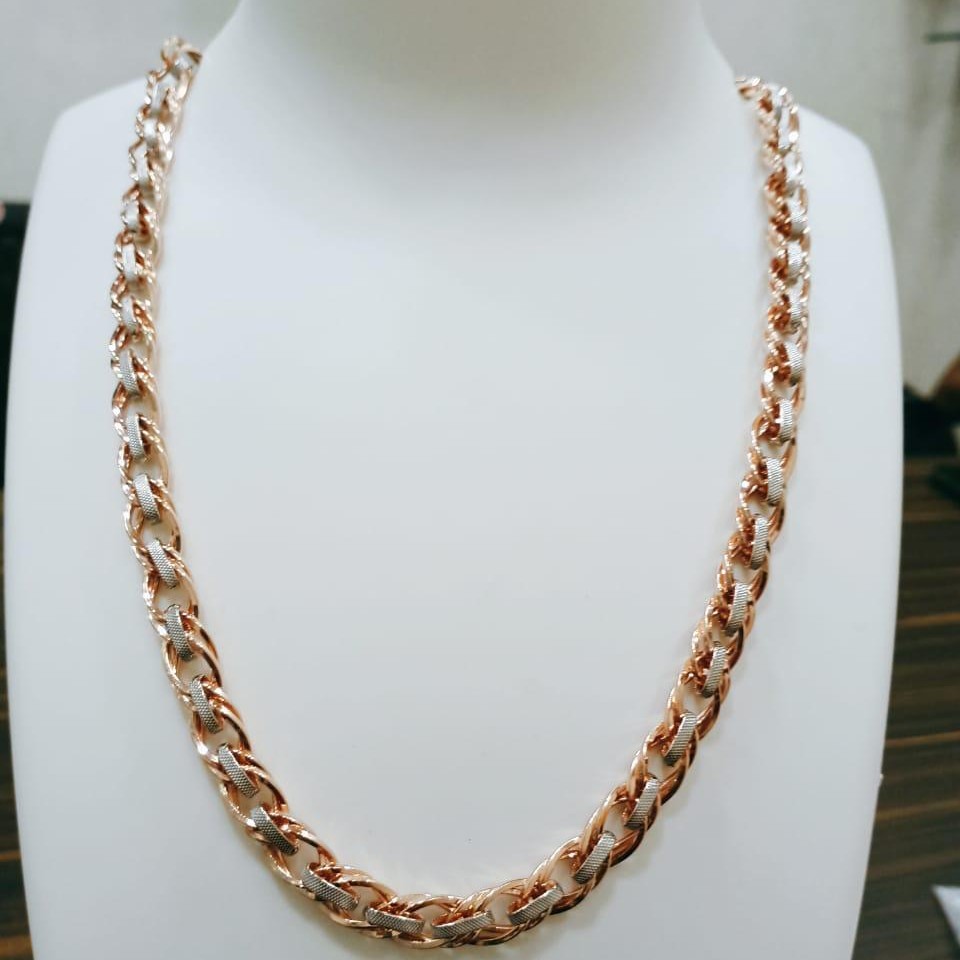 18kt fancy chain