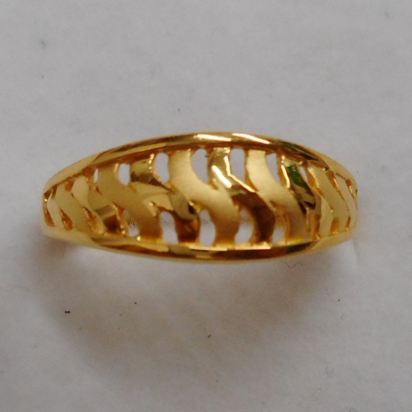 22 kt gold casting fancy ring