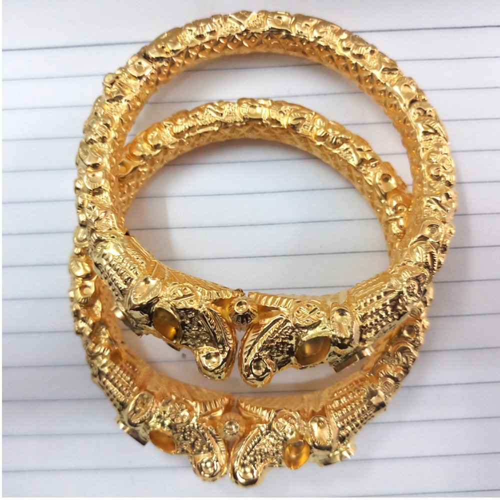 916 Gold Antique Chitrela Kada