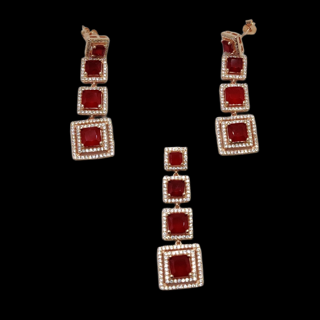 925 Pure Sterling Silver Designer Pendant Set