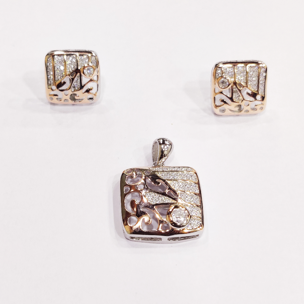 925 Sterling Silver Pendant Set