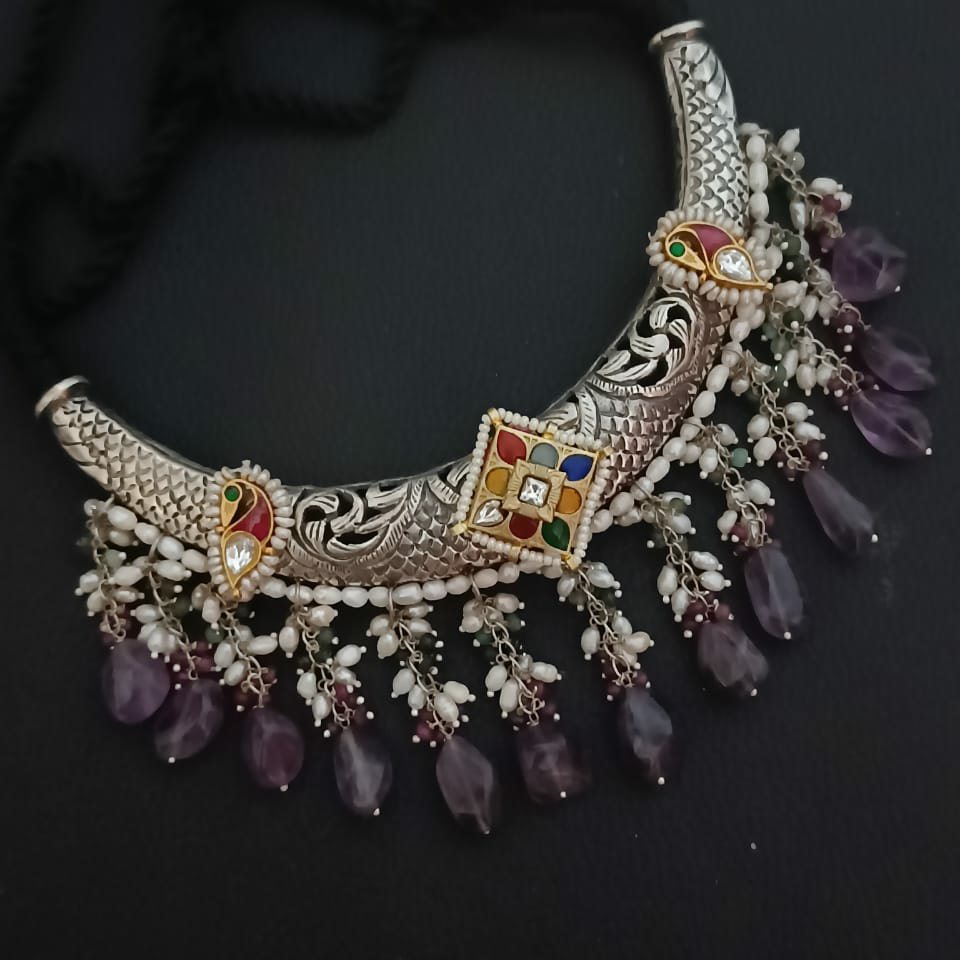 925 Silver Antique Necklace