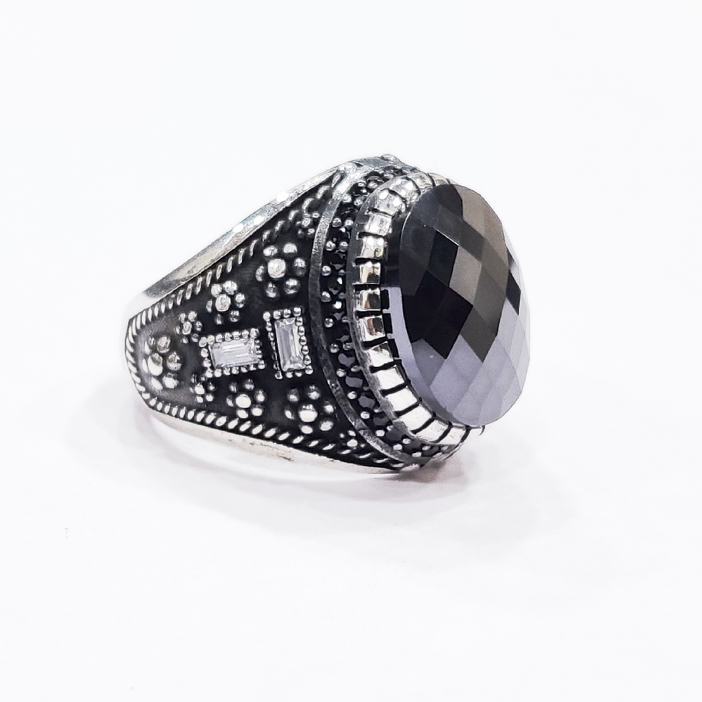 925 Sterling Silver Gent's Turkish Ring