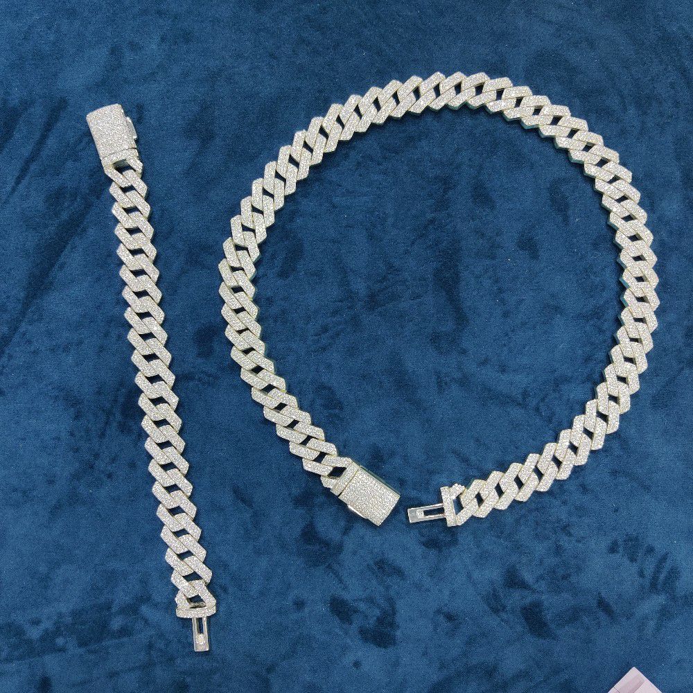925 Sterling Silver Cuban Chain Bracelet