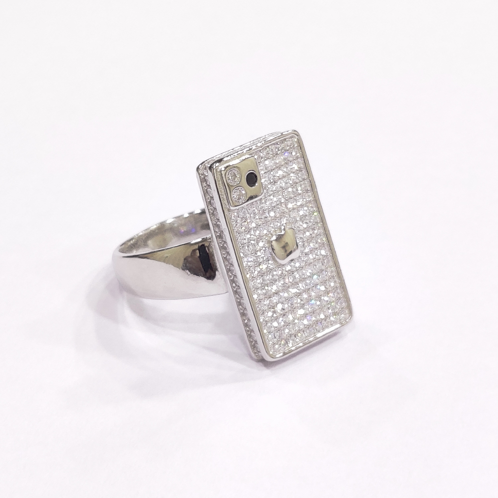 92.5 sterling silver gents iphone ring