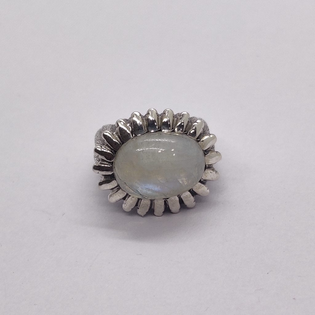 925 sterling silver opal ladies ring