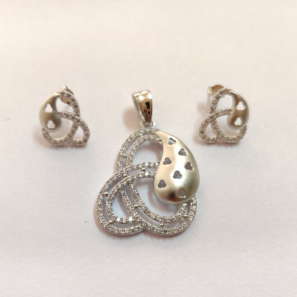925 sterling silver pendant set