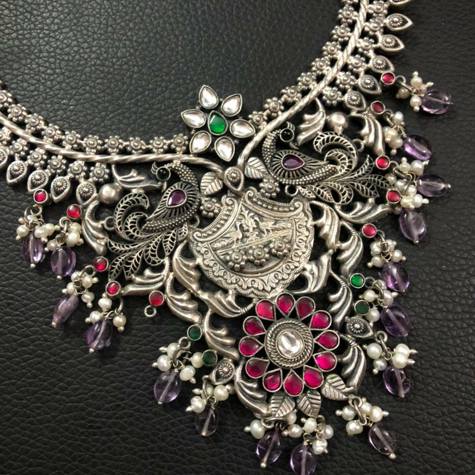 Antique 925 silver Necklace