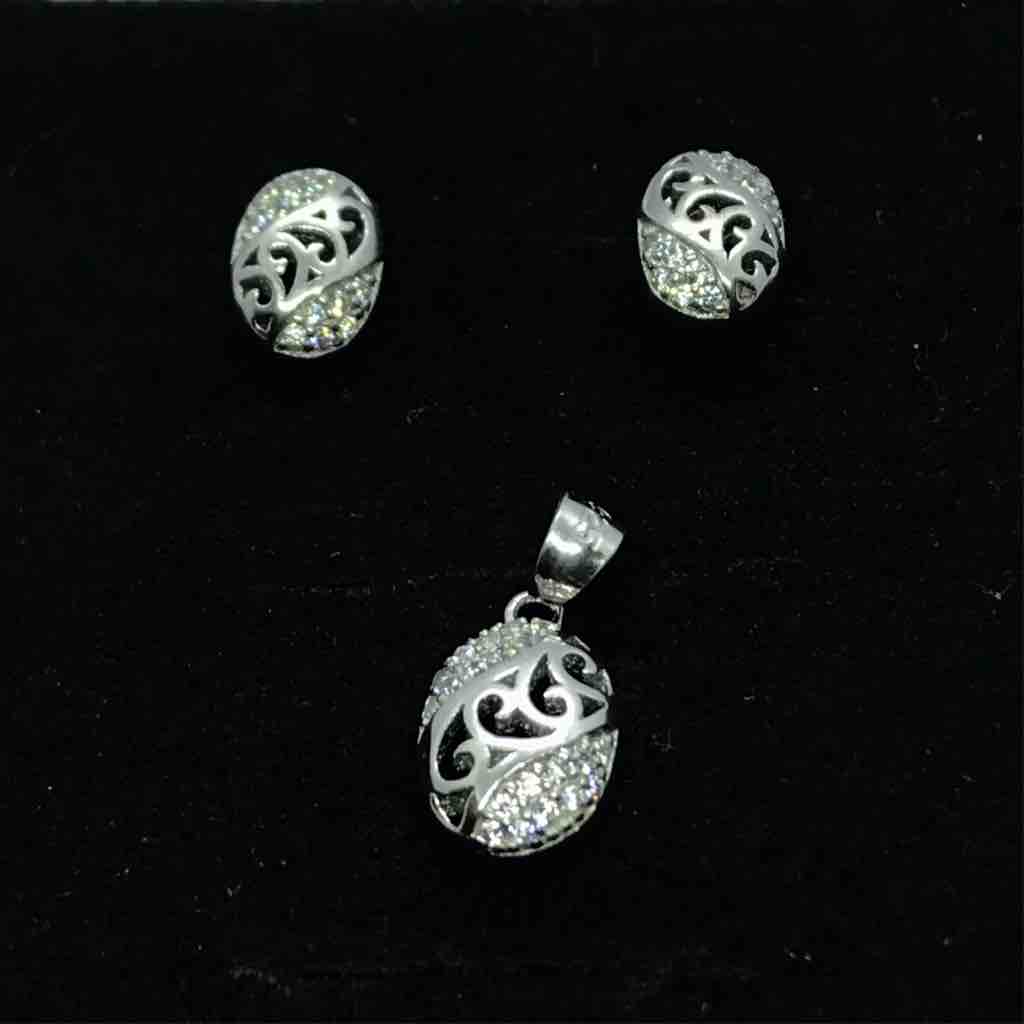 925 sterling silver pendant sets