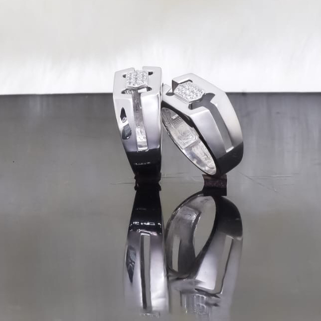 925 sterling silver Matt finishing Gents Ring
