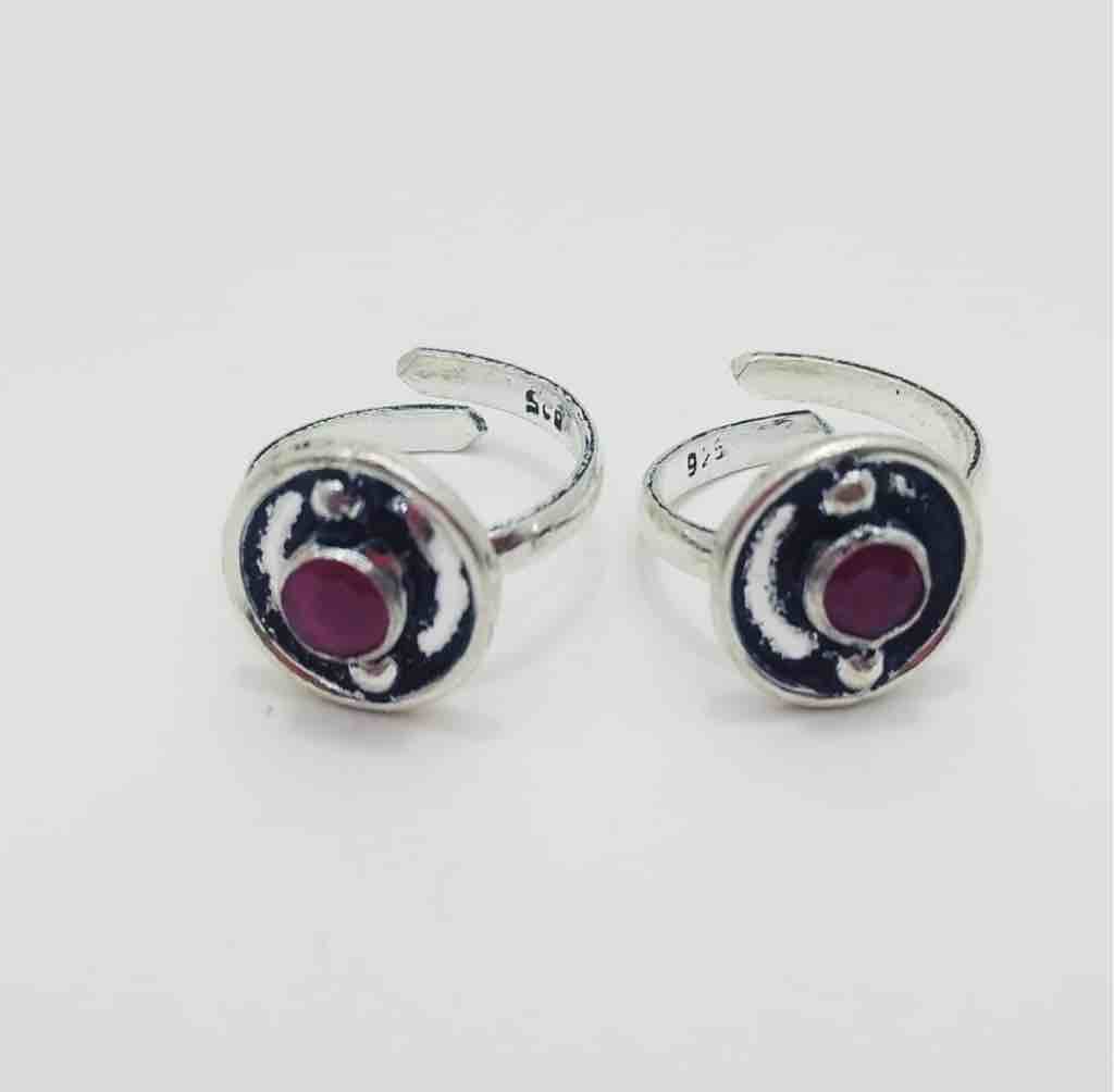 925 silver toe rings