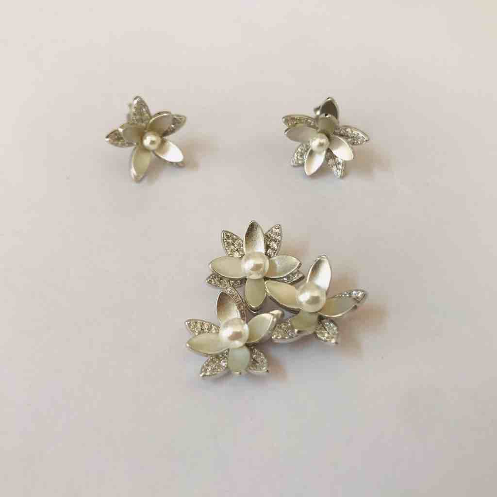 925 sterling silver pendant set
