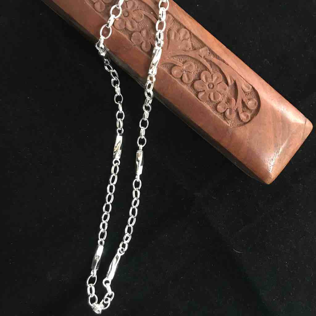 925 silver Indo Italian Hollow chain