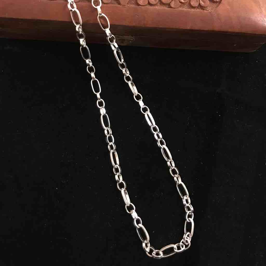 925 silver Indo Italian Hollow chain