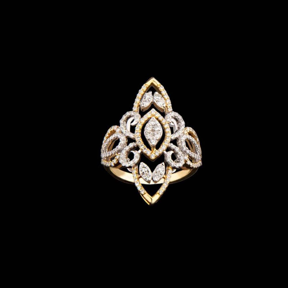 14k Gold Attractive Plain Rings SCHR135
