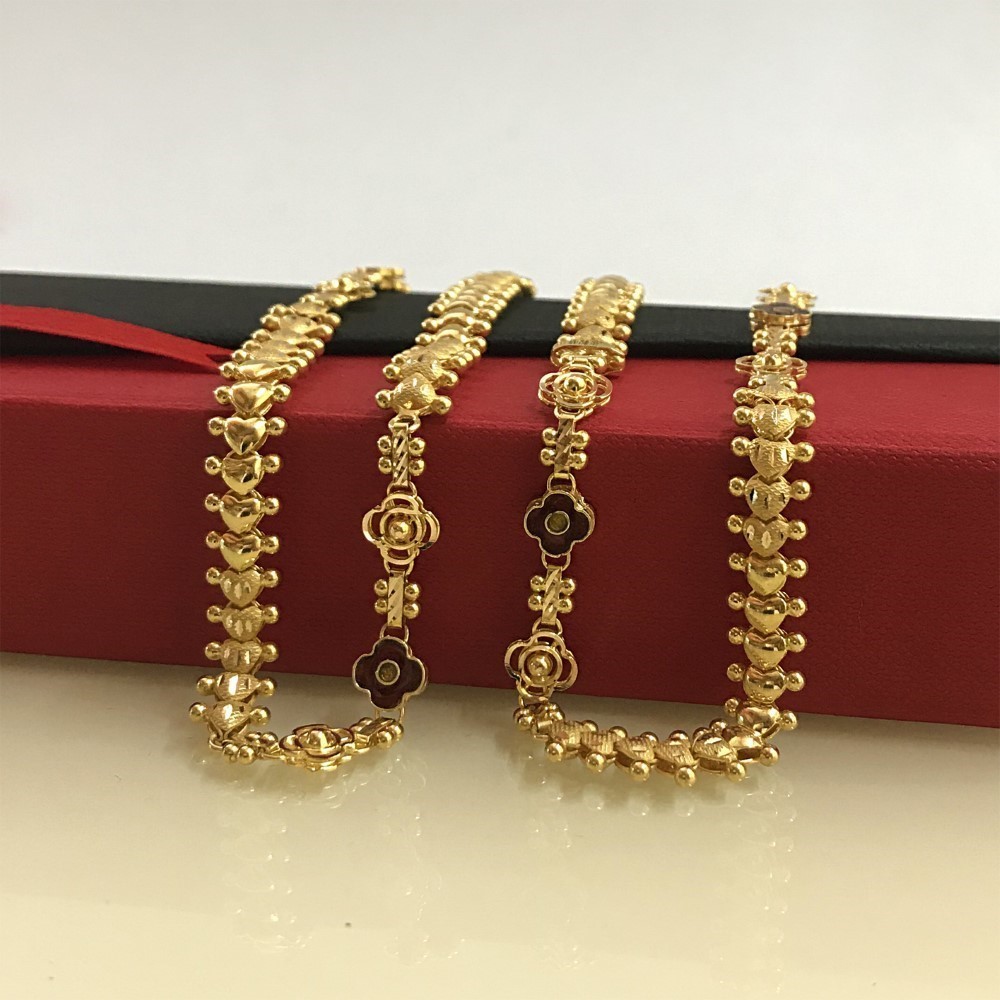 18 Kt Hallmark Real Solid Yellow Gold Link Women'S Necklace Chain 23.420 Grams
