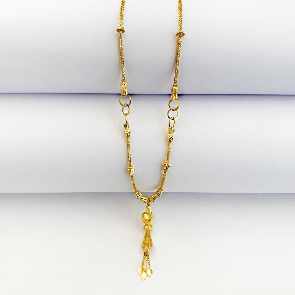 Real Gold Necklace Chain 18Kt Yellow Gold 8.860 Grams Wide 1.23 MM 20 Inches
