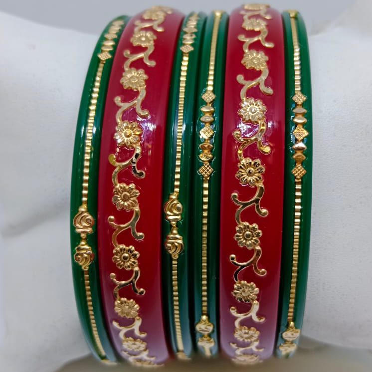 6 piece fancy gold teliya set