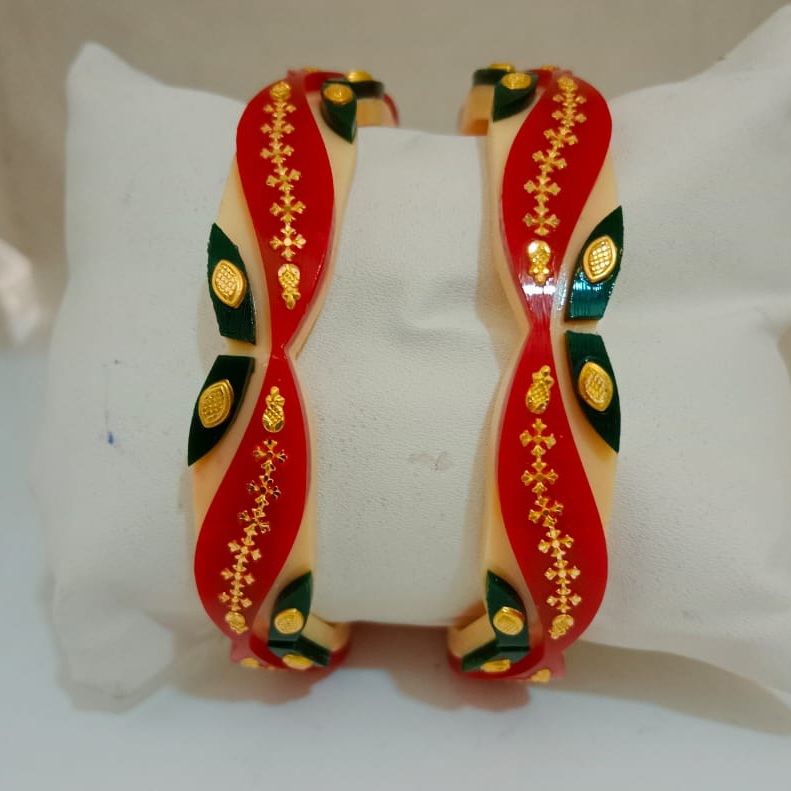cnc fancy gold plastic chudi