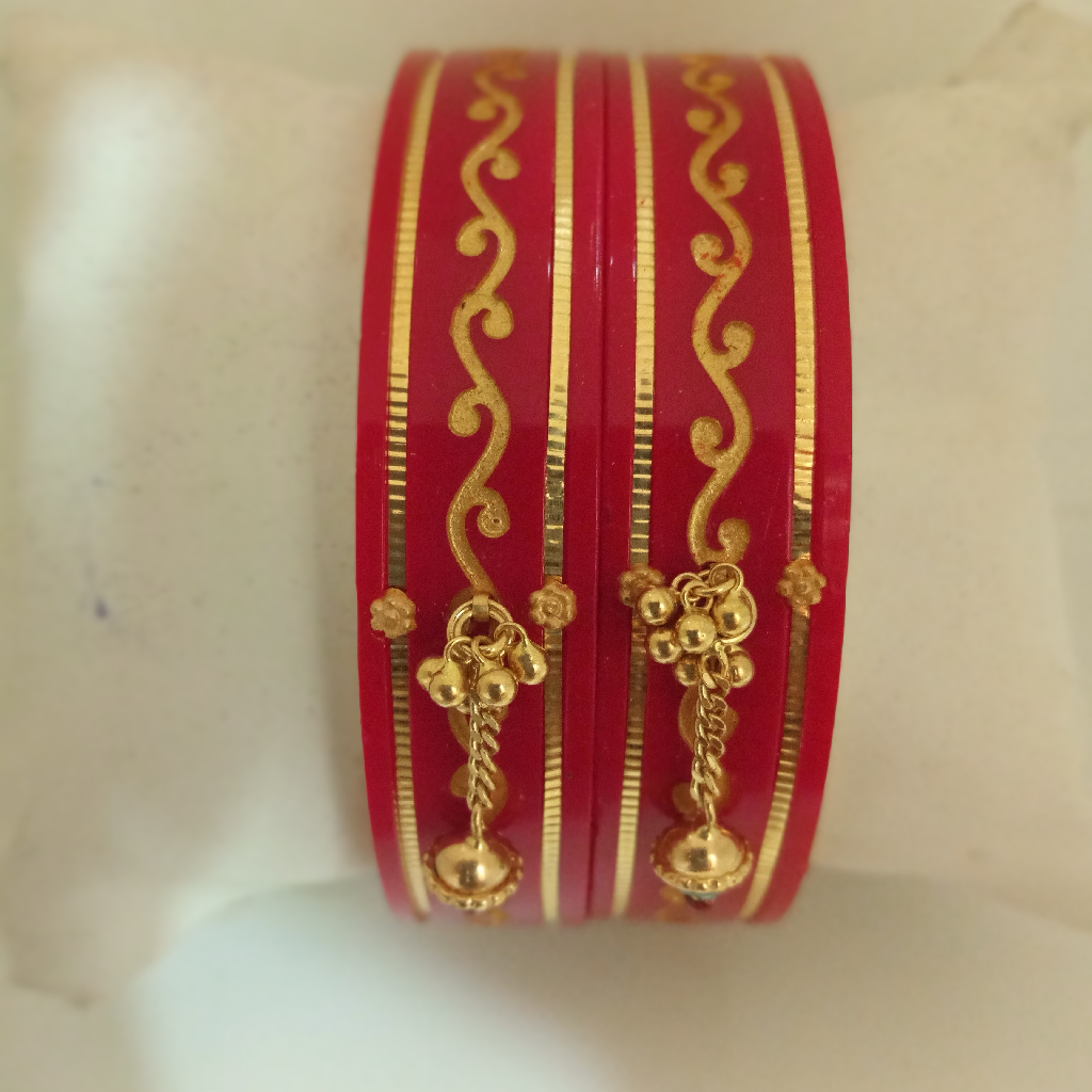 new cnc light weight plastic gold bangle
