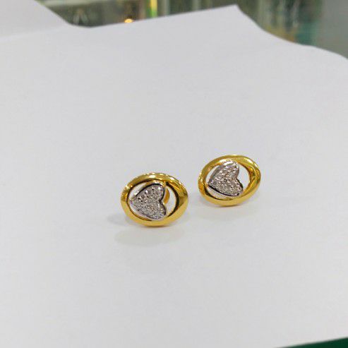 Gold Fine Tops Earring