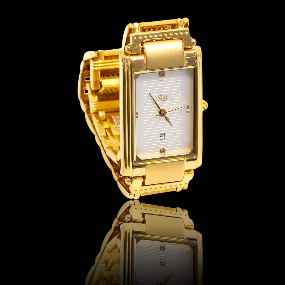 22KT Gold Designer Watch For Men